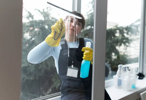 Nettoyage de vitres intérieures et extérieures à Bréhand